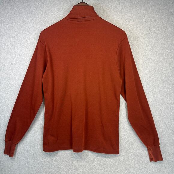 Turtleneck By Duofo Sweater Mens Size Large Brown Long Sleeve Pullover Comfort - Picture 2 of 10